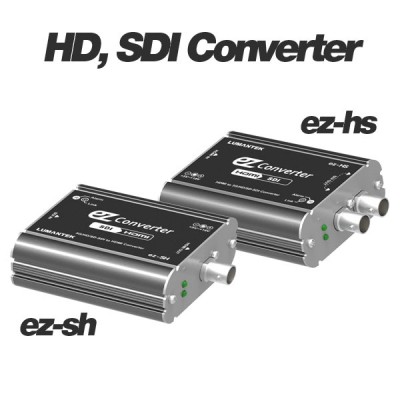 LUMANTEK  ez-sh / ez-hs <br> HDMI, SDI 컨버터