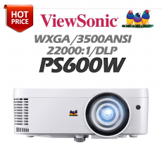 [VIEWSONIC] PS600W 3500안시, WXGA(1280*800), 고해상도 HD 단초점 프로젝터
