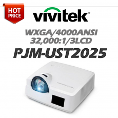 [VIVITEK] PJM-UST2025 4000안시, WXGA(1208*800), 단초점 프로젝터