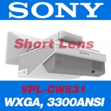 SONY VPL-SW631<br>WXGA(1280*800), 3,300안시, 3,000:1