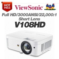 VIEWSONIC  V108HD<br>Full HD(1920*1080), 3000안시, 22,000:1, 단초점렌즈