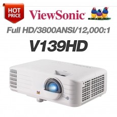 Viewsonic V139HD <br>Full HD(1920*1080),3800안시, 12,000:1