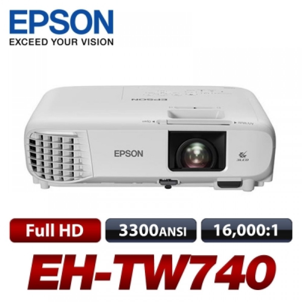 [EPSON]  EH-TW740<br> 3300안시, Full HD(1920*1080), 16,000:1