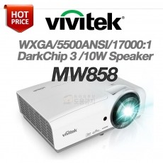 [VIVITEK] MW858<br> 5500안시, WXGA(1280*800), 26,000:1, HDMI*2